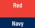 Red/Navy