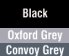 Black/Oxford Grey/Convoy Grey
