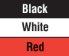 Black/White/Red