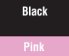 Pink/Black