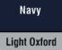 Navy/Light Oxford