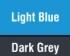 Light Blue/Dark Grey