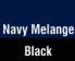 Navy Melange/Black