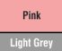 Pink/Light Grey