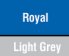 Royal/Light Grey