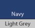Navy/Light Grey
