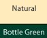 Natural/Bottle Green