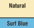 Natural/Surf Blue