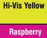 Hi Vis Yellow/Raspberry