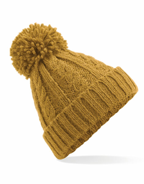 Photo of B480 Beechfield Cable Knit Melange Beanie
