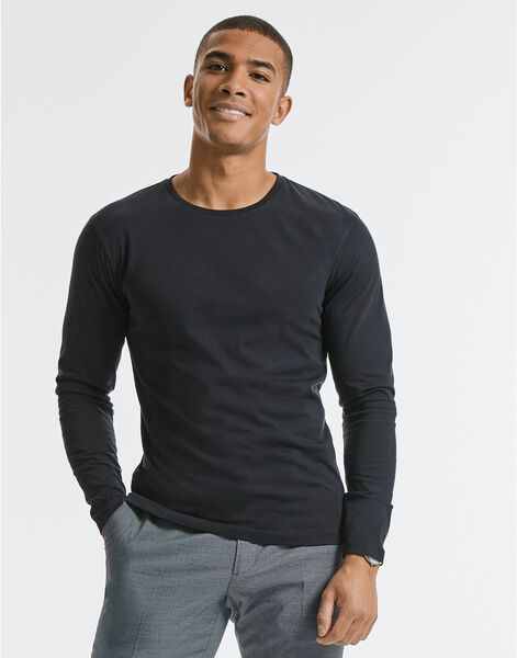 Photo of R100M Russell Mens Pure Organic L/S Tee