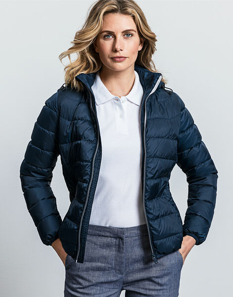 Photo of R440F Russell Ladies Hooded Nano Jacket
