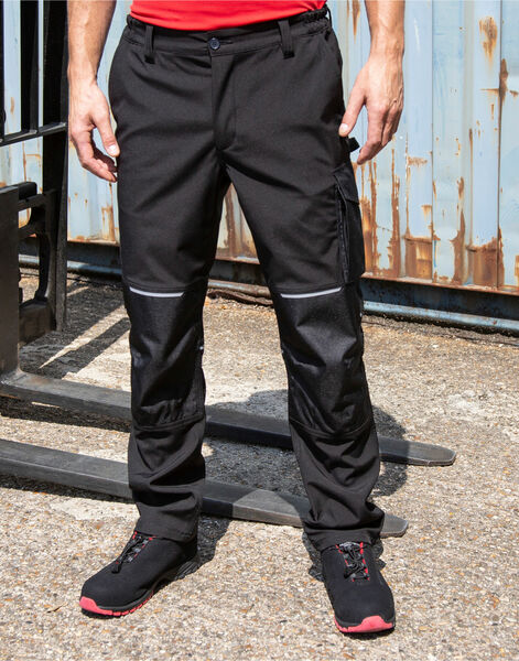 Photo of R473X Result Workguard Slim Softshell Trousers