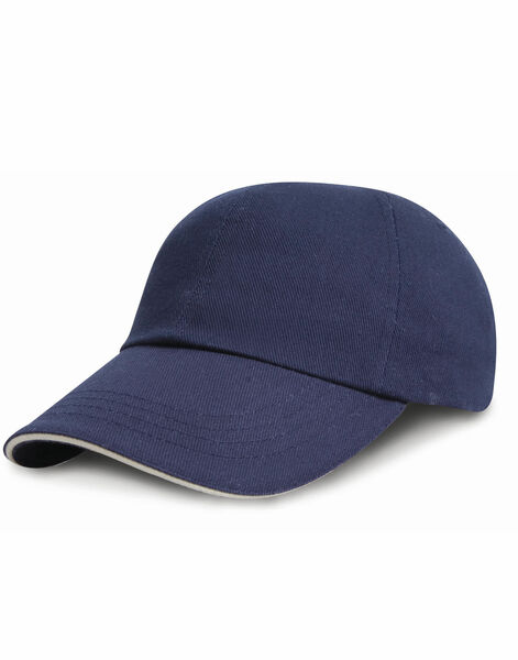 Photo of RC24P Low Profile Heavy Brushed Cotton Cap With Sandwich Peak