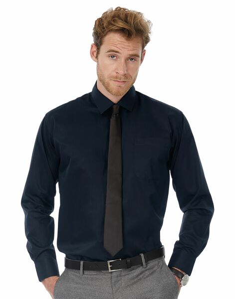 Photo of SMT81 Men's Sharp Twill Cotton Long Sleeve Shirt