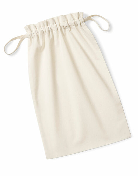 Photo of W118 Westford Mill Soft Cotton Drawcord Bag