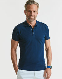 photo of Russell Mens Stretch Polo - 566M