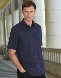photo of Men's Short Sleeve Poplin Shirt - 65116