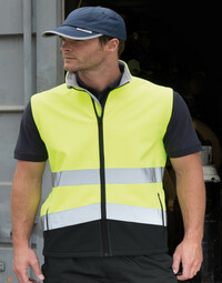 photo of Safeguard Safety Softshell Gilet - R451X